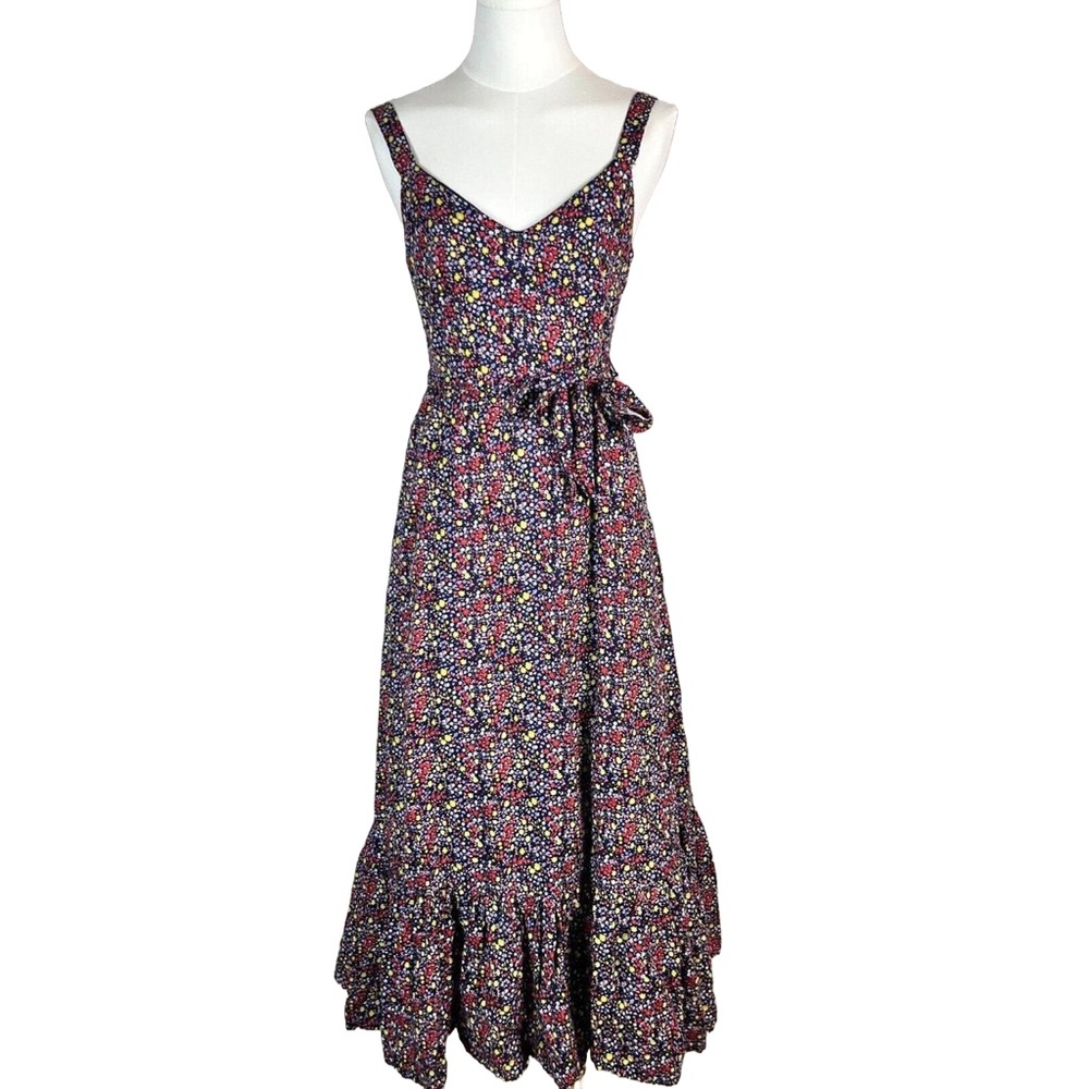 J. Crew Factory Floral Maxi Dress - Multicolor